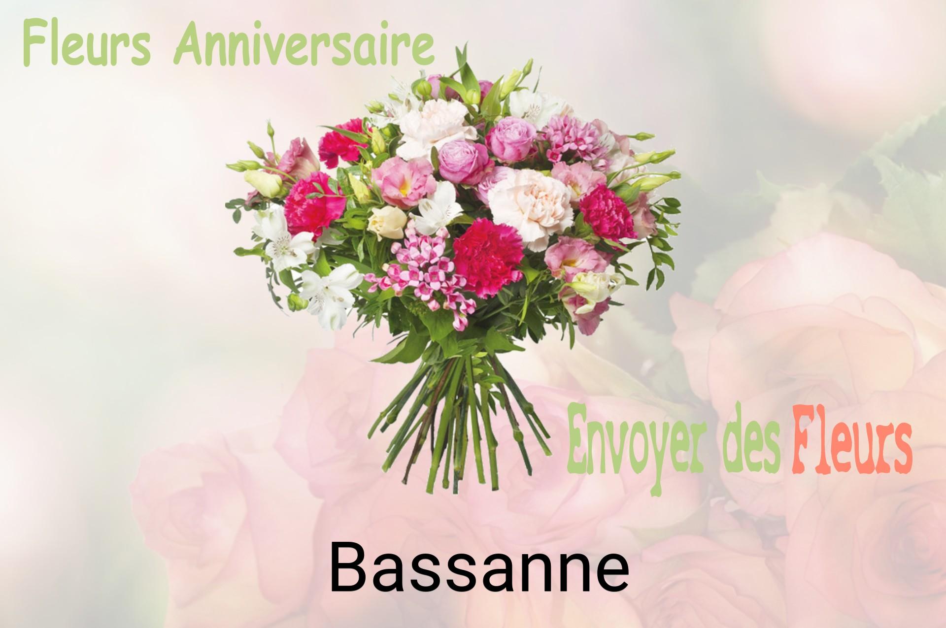 Bouquet de fleurs d’anniversaire livré à Bassanne
