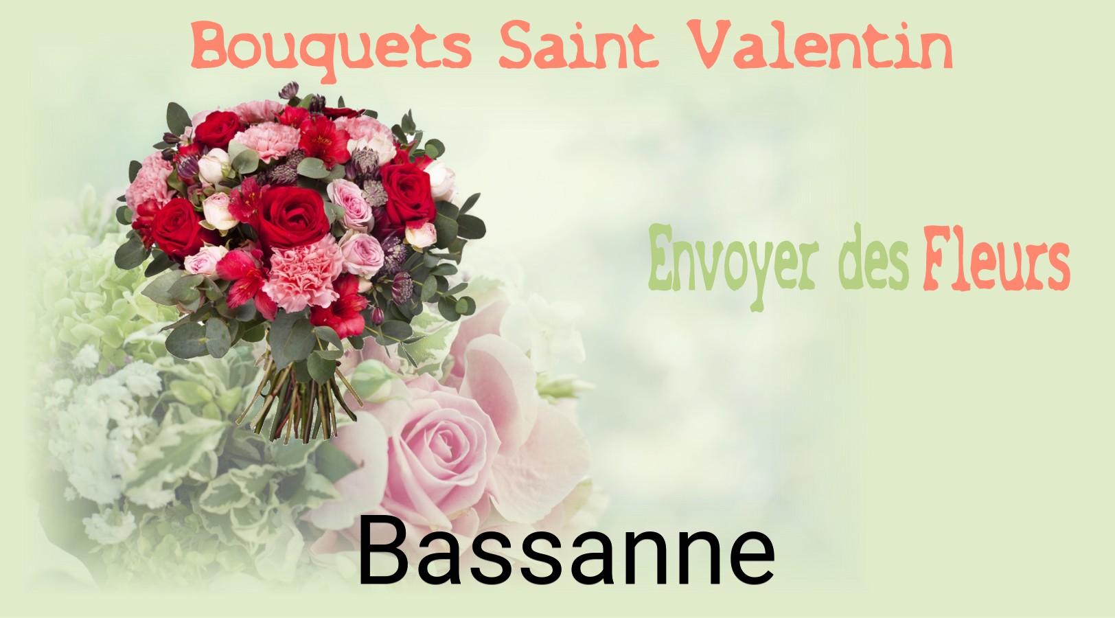 Roses de Saint-Valentin livrées à Bassanne
